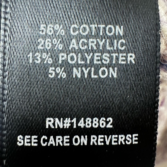 TORRID Women’s Lavender Pullover Turtleneck Pointelle Sweater Plus Size 2X - Picture 5 of 10